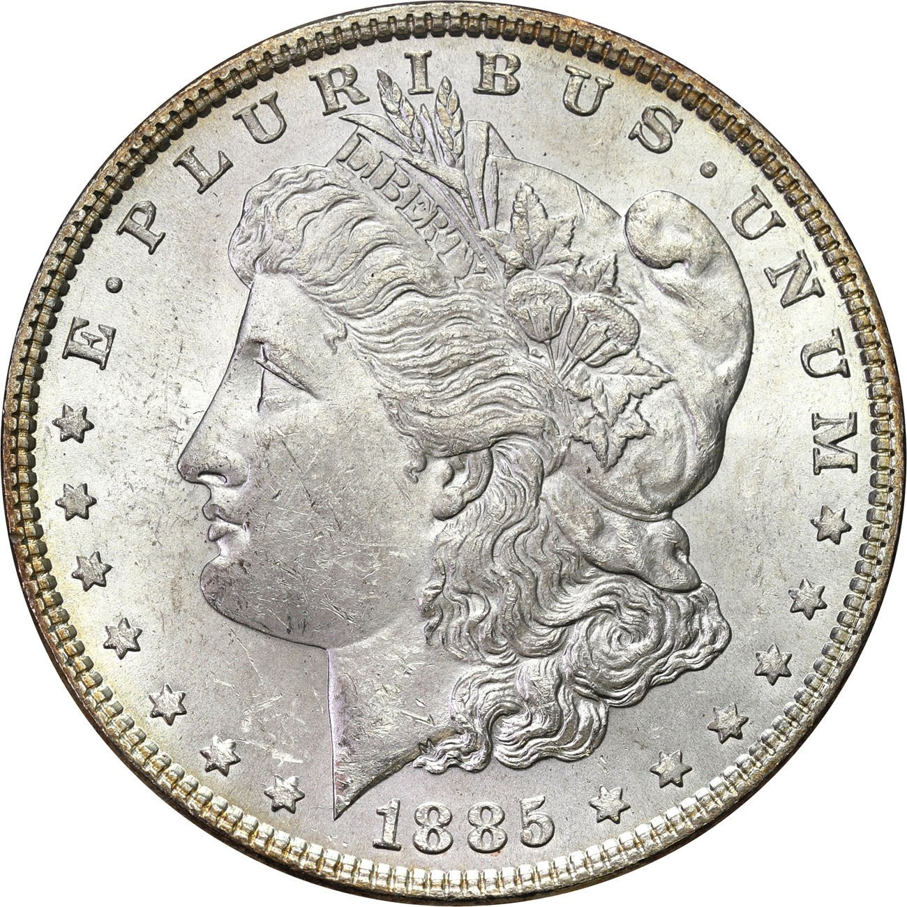 USA. Dolar 1885, Filadelfia - PIĘKNY
