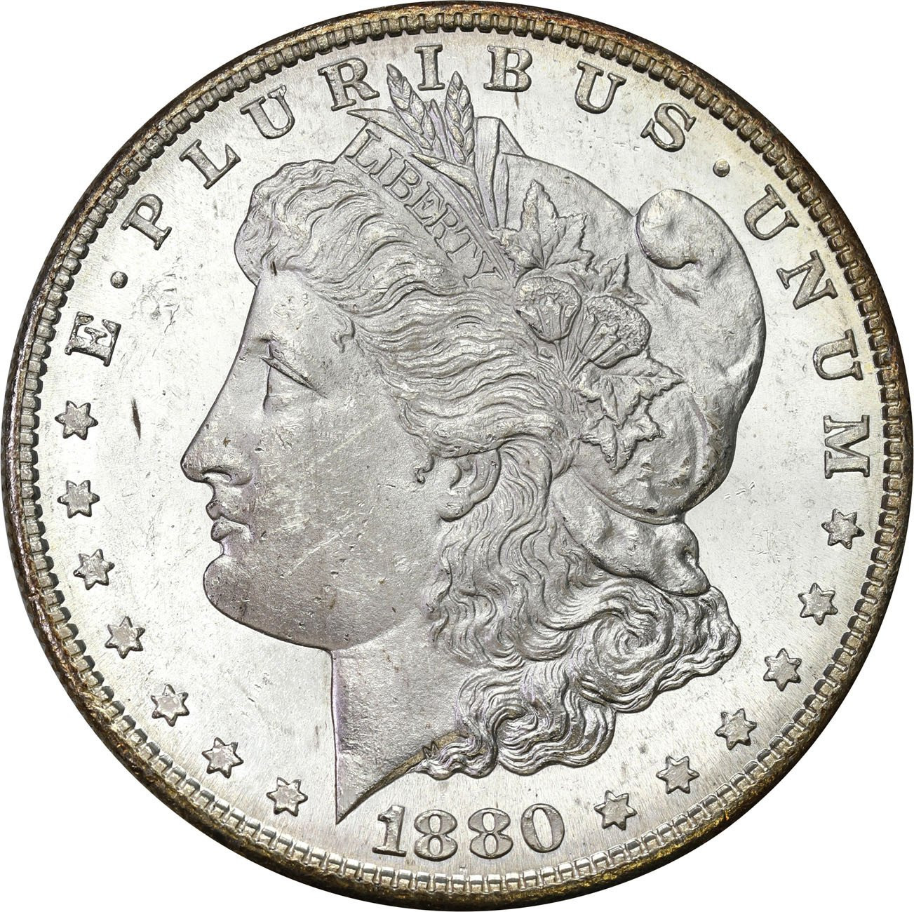 USA. Dolar 1880 S, San Francisco - PIĘKNY