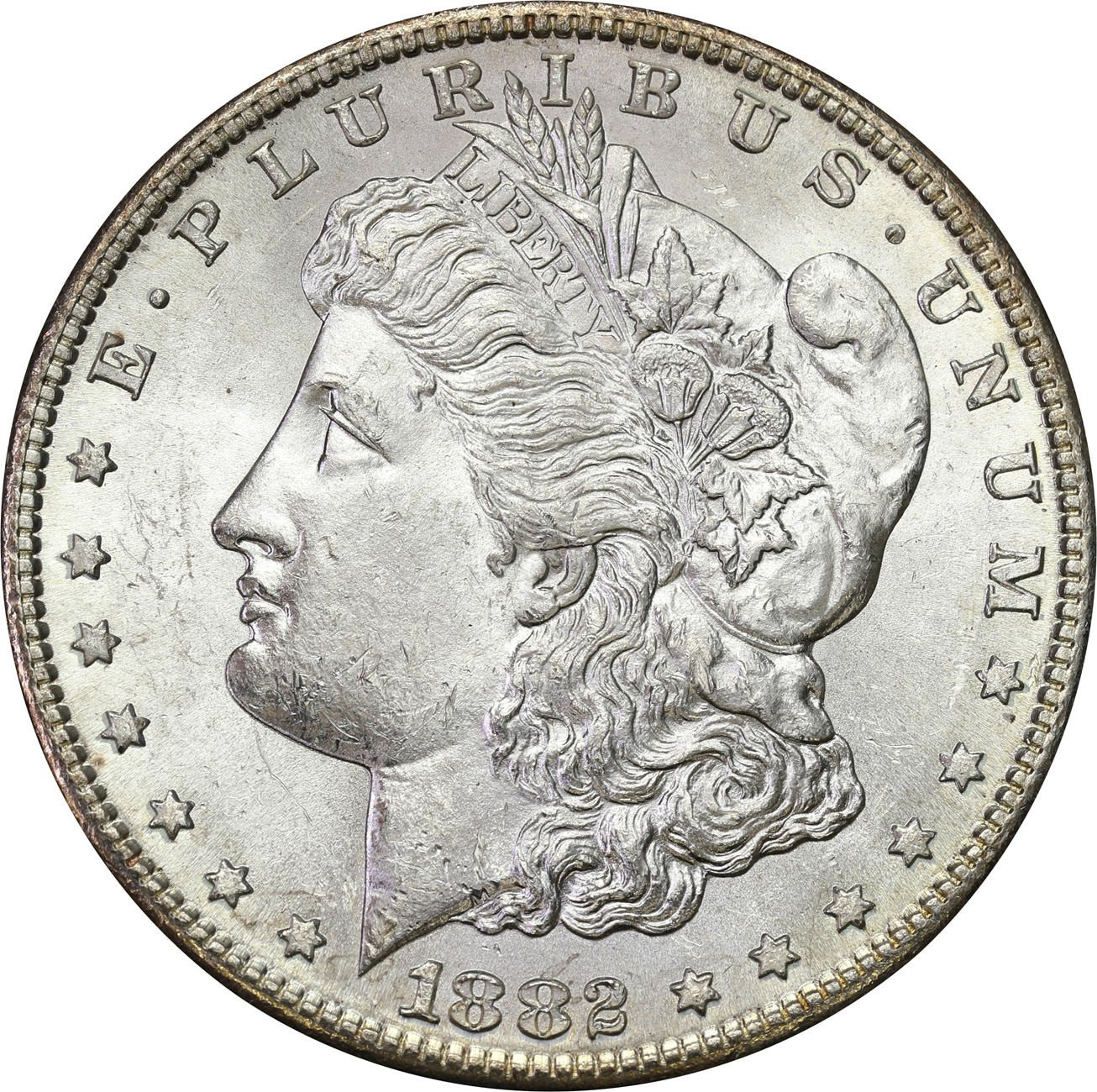 USA. Dolar 1882 S, San Francisco - PIĘKNY