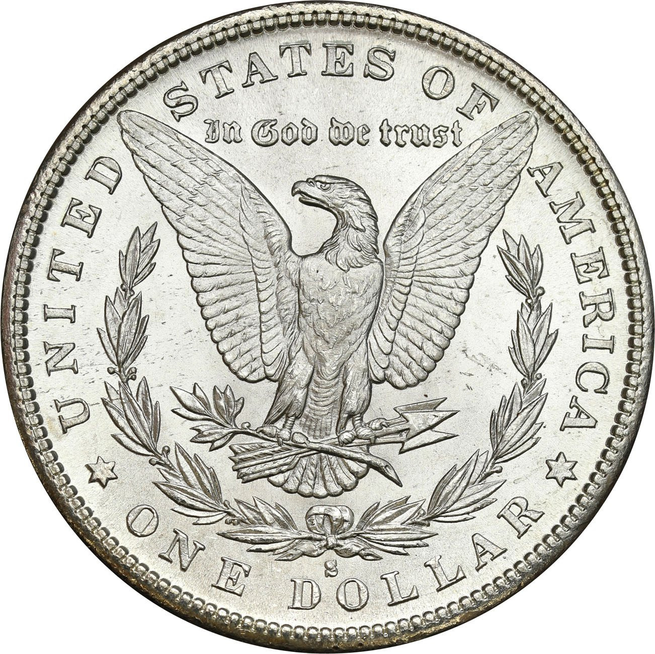USA. Dolar 1882 S, San Francisco - PIĘKNY