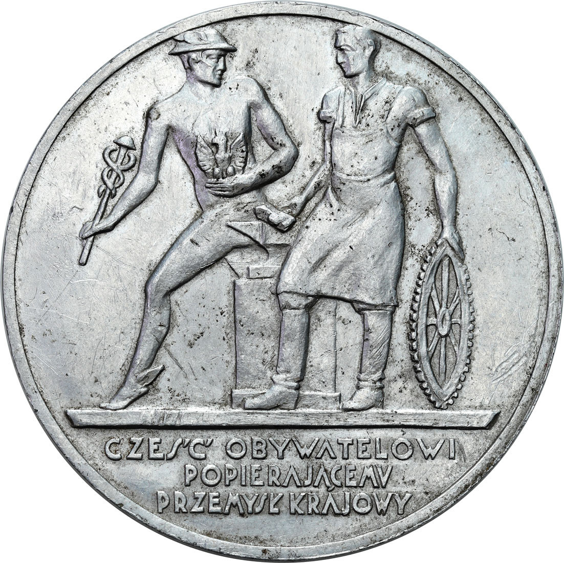 II RP. Medal - Powszechna Wystawa Krajowa w Poznaniu 1929