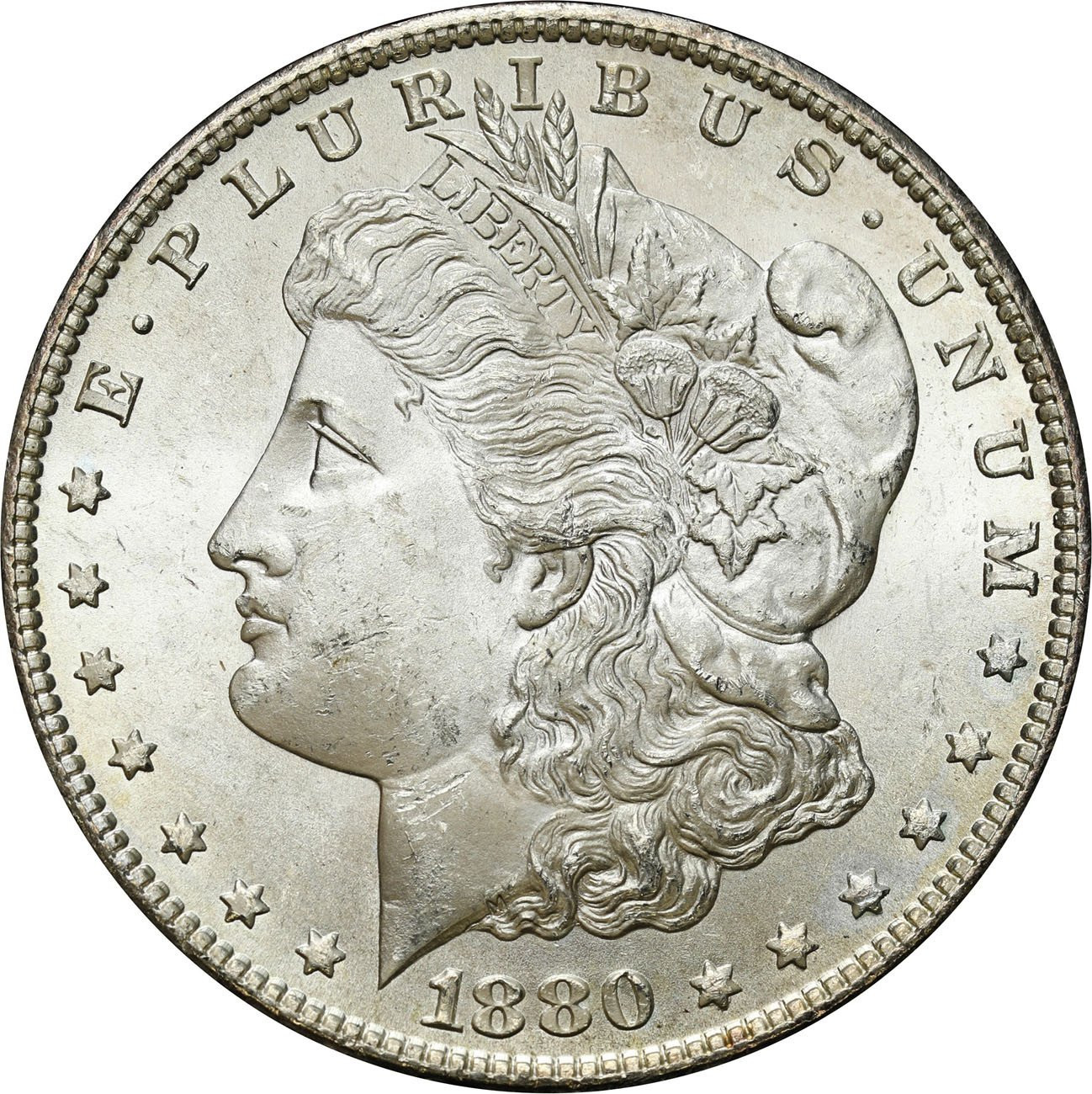 USA. Dolar 1880 S, San Francisco