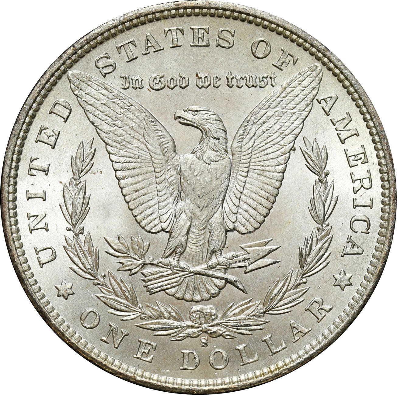 USA. Dolar 1880 S, San Francisco