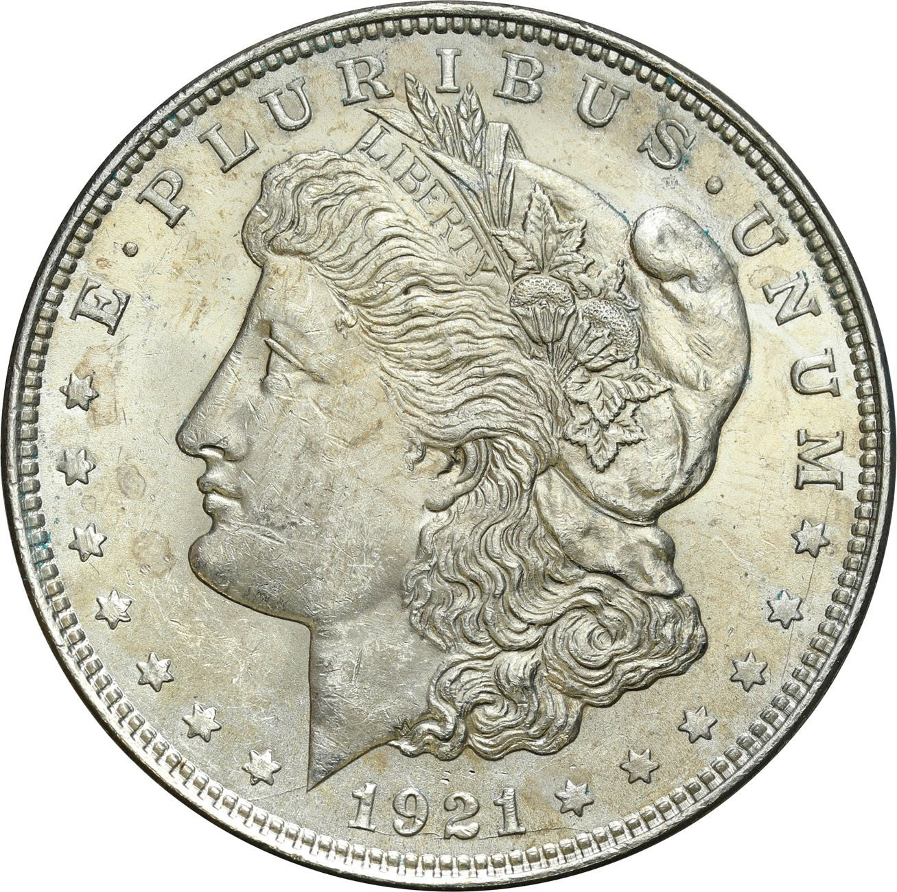 USA. Dolar 1921, Filadelfia