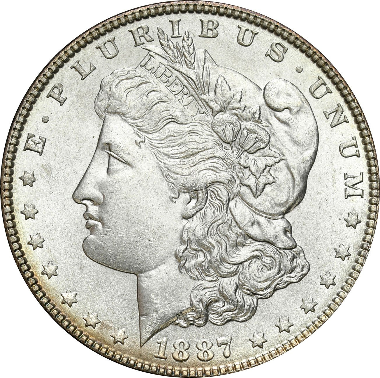 USA. Dolar 1887, Filadelfia - PIĘKNE