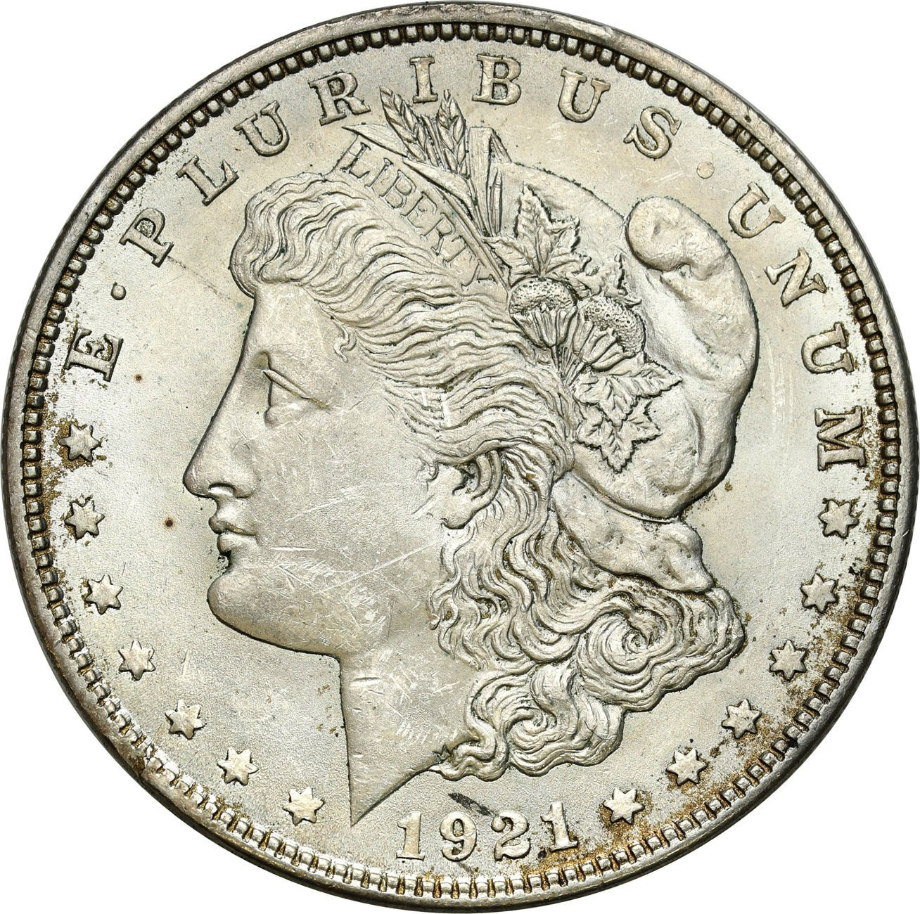 USA. Dolar 1921, Filadelfia