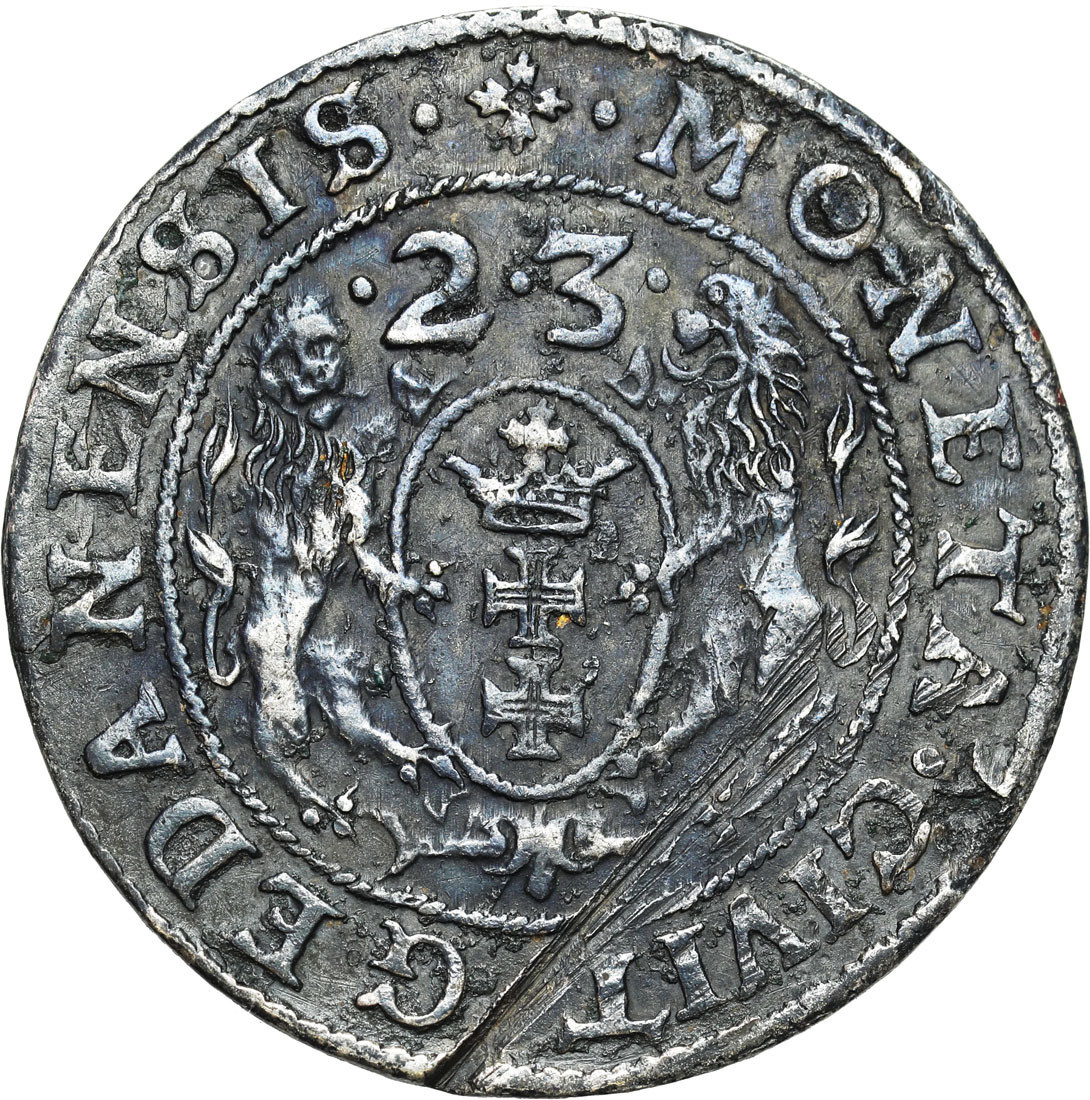 Zygmunt III Waza. Ort (18 groszy) 1623, Gdańsk 