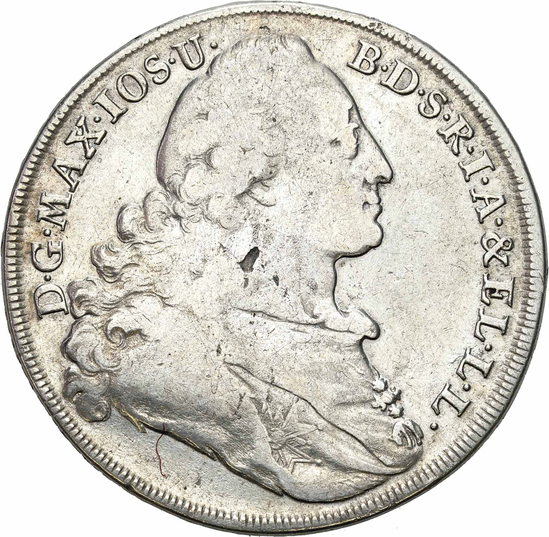 Niemcy, Bawaria. Maksymilian III Józef (1745-1777). Talar 1771, Monachium