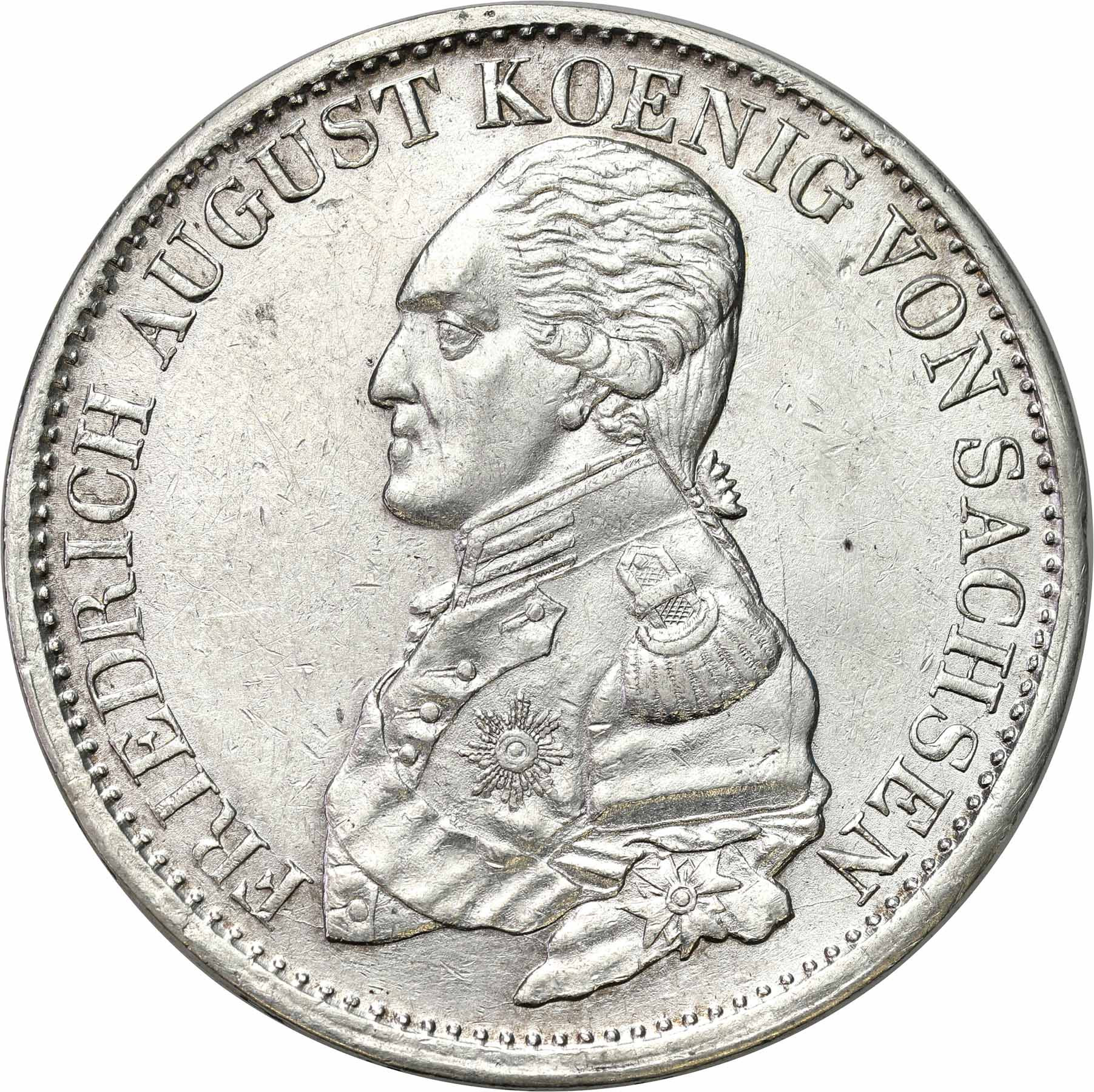Niemcy, Saksonia. Fryderyk August I (1547–1918). Talar 1821 IGS, Drezno - ŁADNY