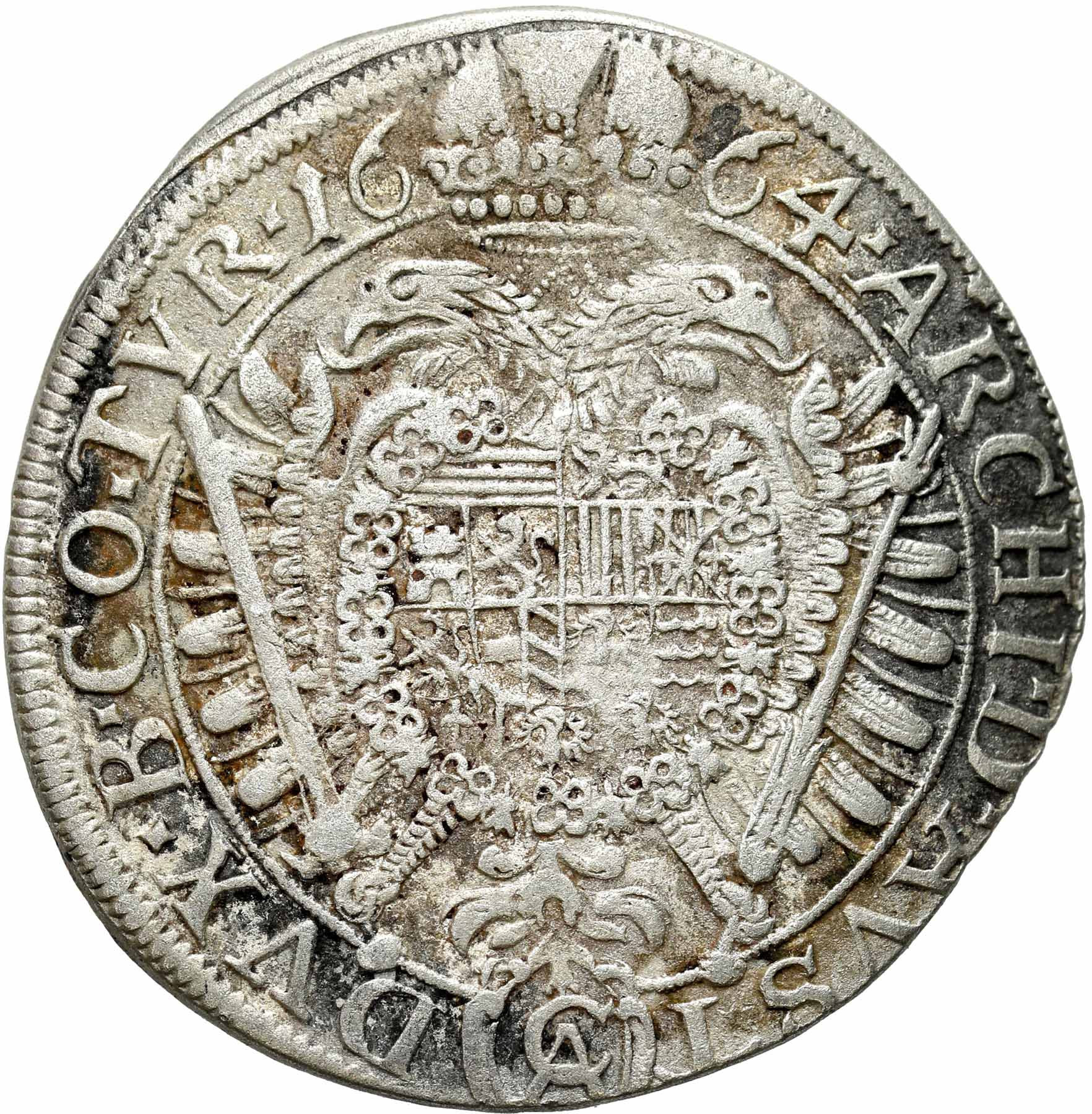 Austria, Leopold I (1657–1705). 15 krajcarów 1664, Wiedeń