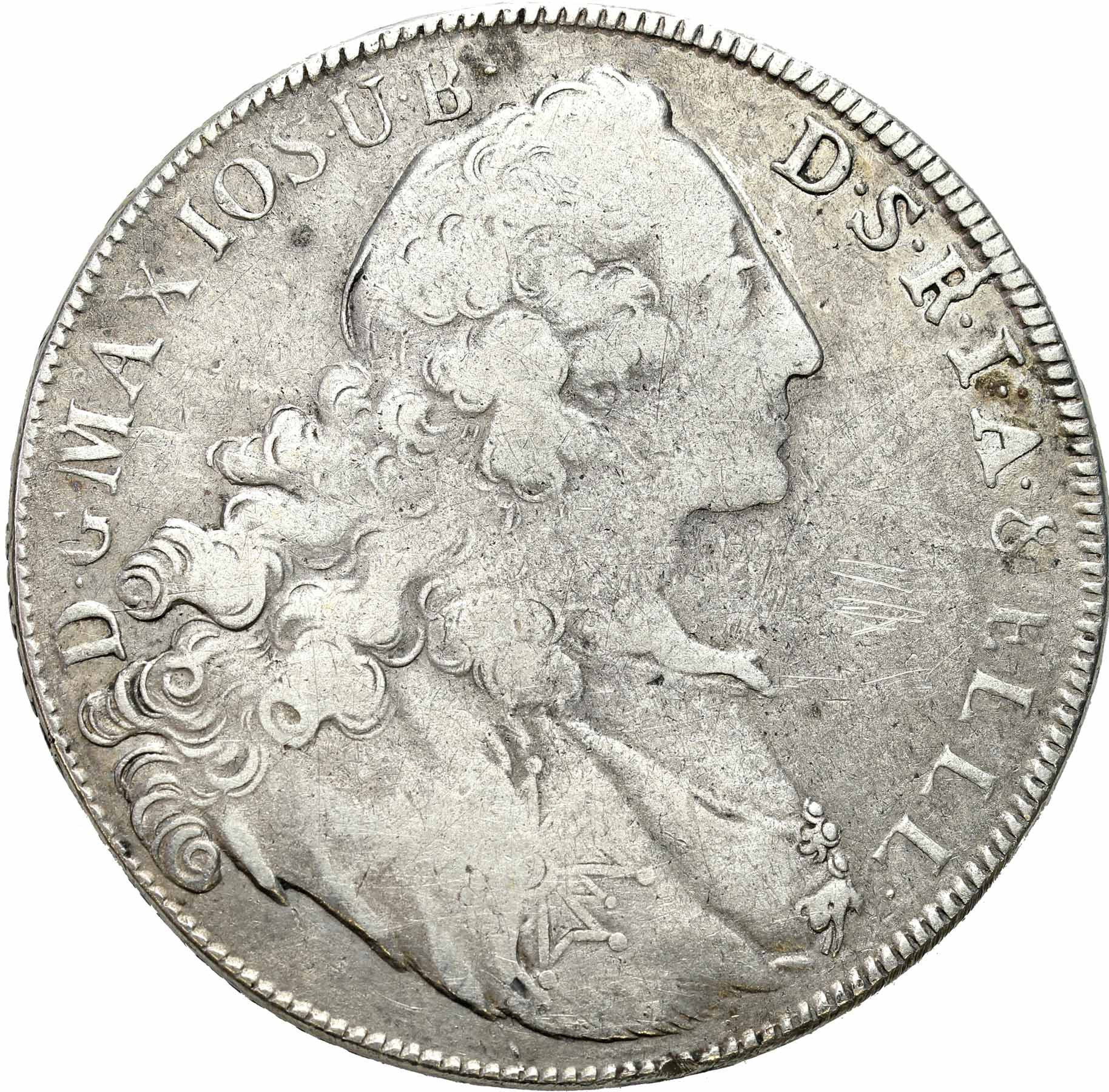 Niemcy, Bawaria. Maksymilian III Józef (1745-1777). Talar 1764, Monachium