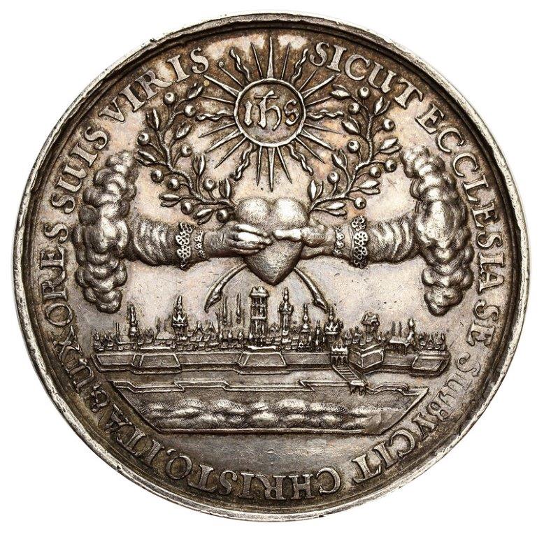 Władysław IV Waza. Medal zaślubinowy, Gdańsk