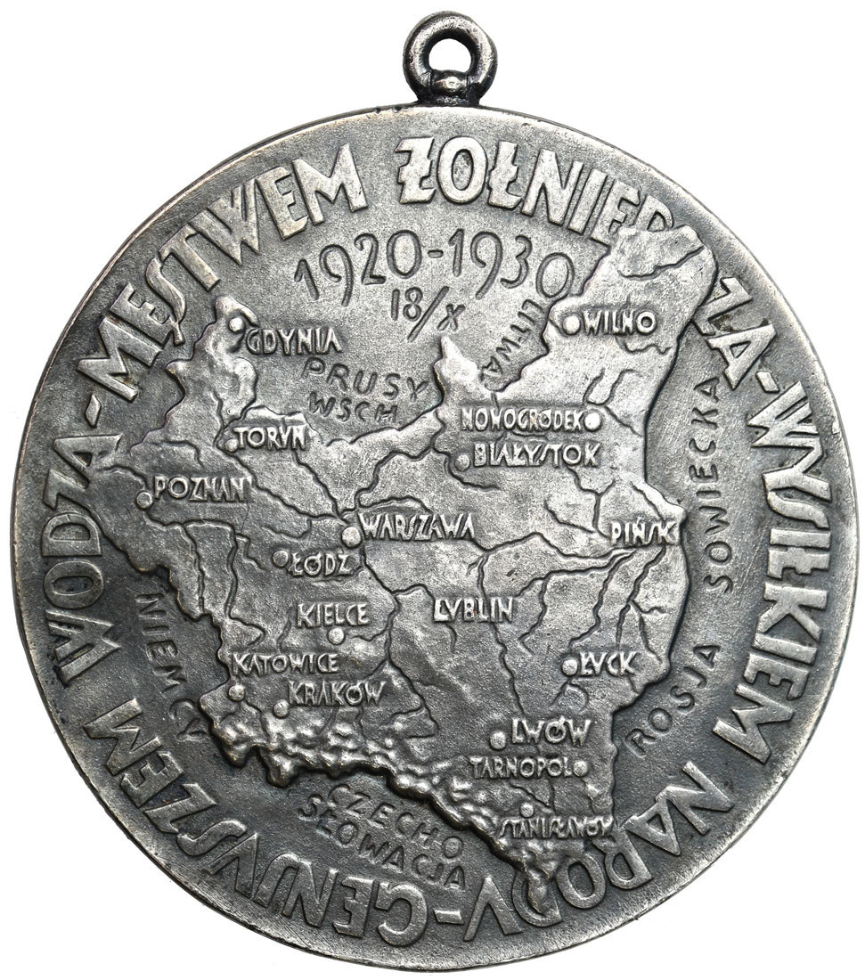 II RP. Medal - Józef Piłsudski
