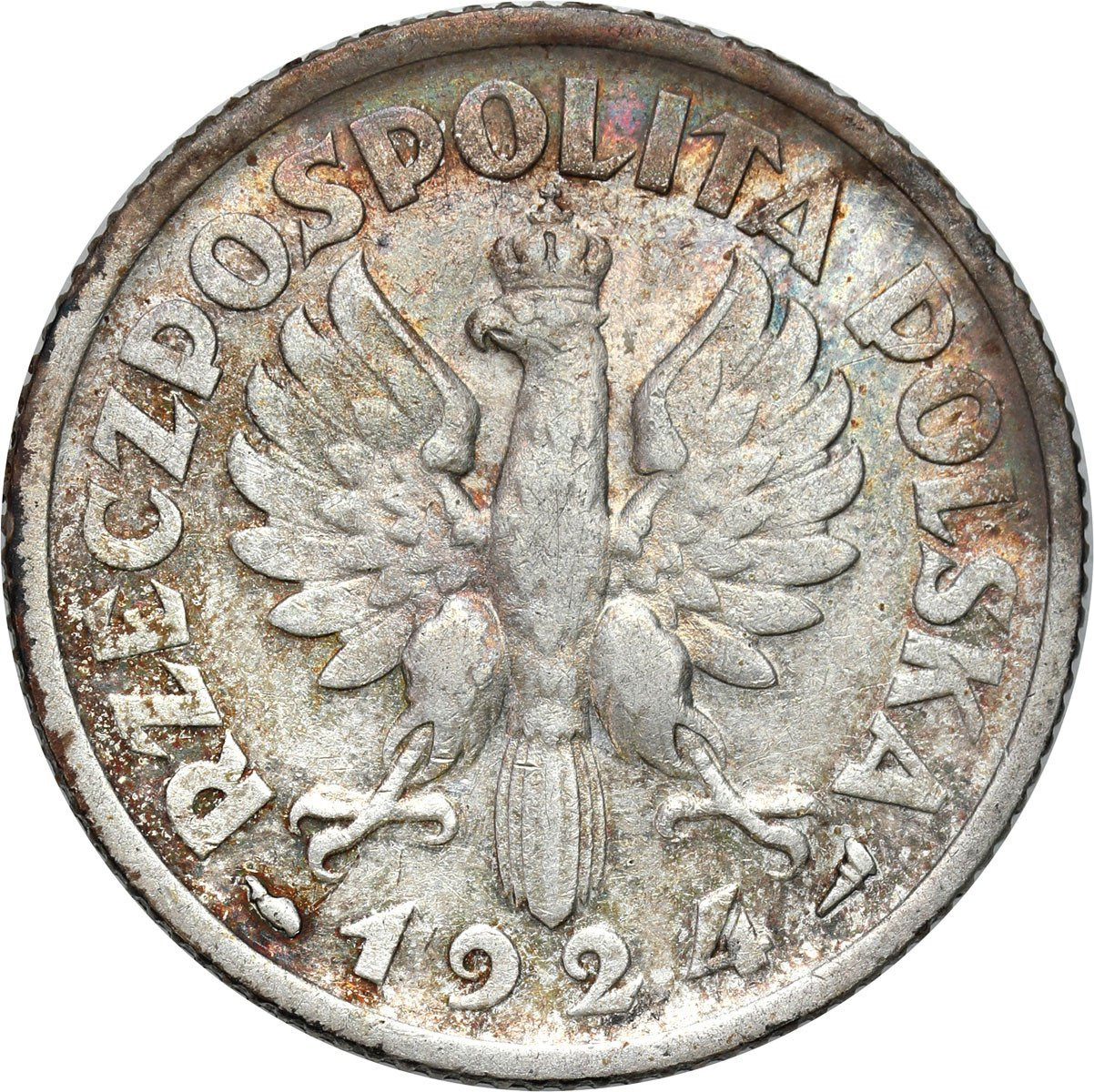 II RP. 1 złoty 1924 Paryż