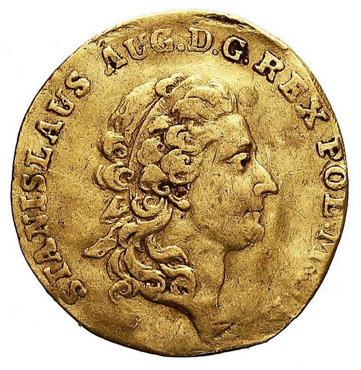 Stanisław August Poniatowski. Dukat 1772 AP, Warszawa