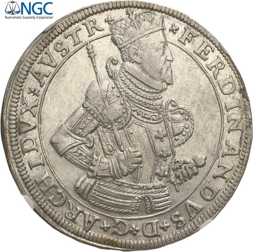 Austria. Talar bez daty (1564-95) Ensisheim NGC AU