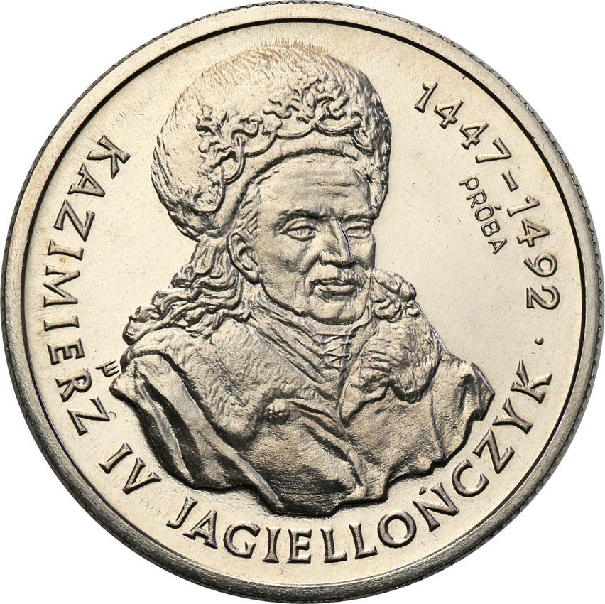 III RP. PRÓBA Nikiel 20 000 złotych 1993 Kazimierz Jagiellończyk