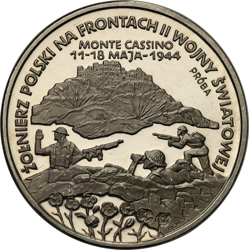 III RP. PRÓBA Nikiel 200 000 złotych 1994 Monte Casino