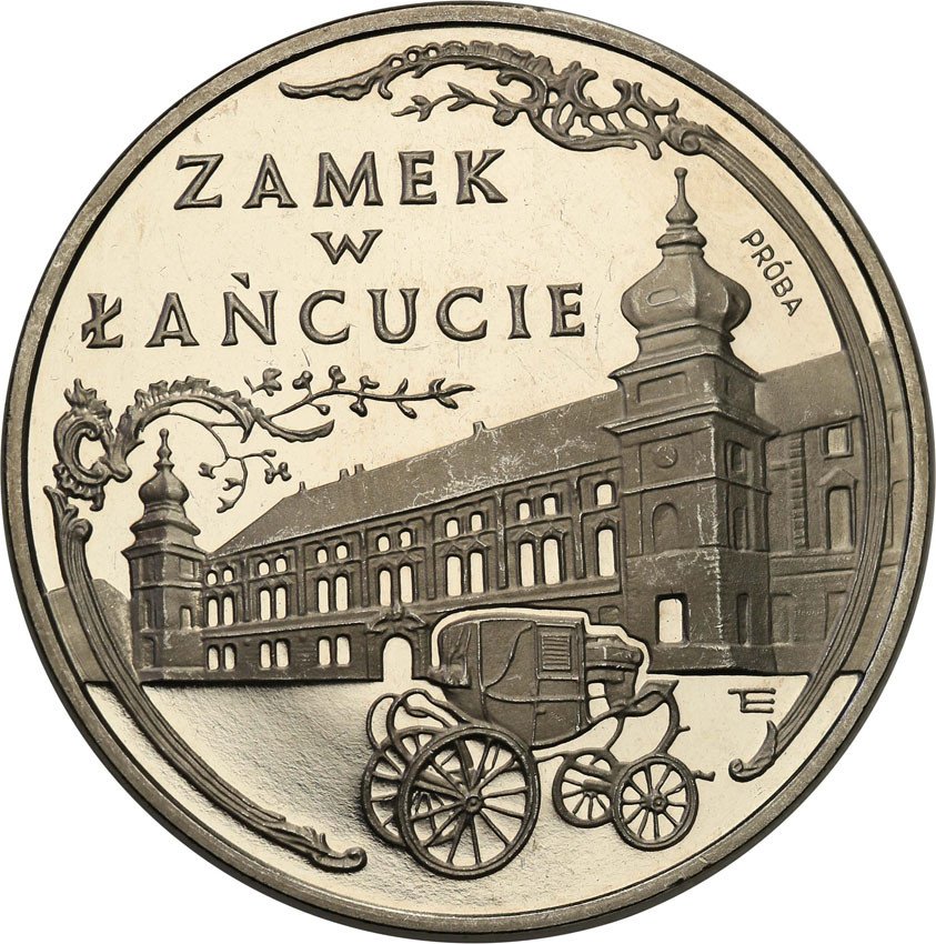 III RP. PRÓBA Nikiel 300 000 złotych 1993 Zamek w Łańcucie