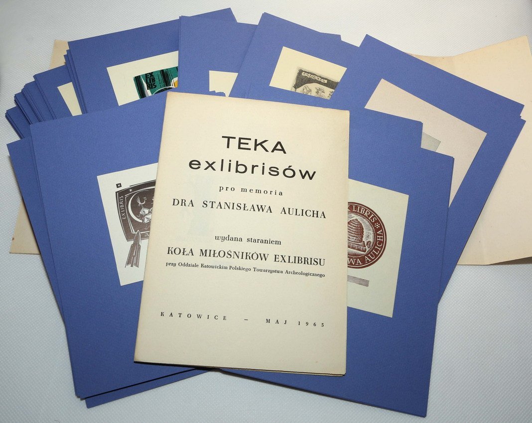 Zbiór ekslibrisów wykonanych dla Dr Stanisława Aulicha - 101 szt.