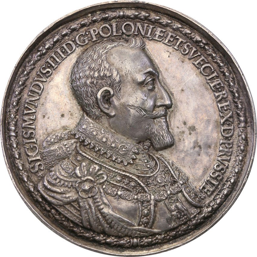 Zygmunt III Waza. Medal 1 1/2 talara 1620, Gdańsk