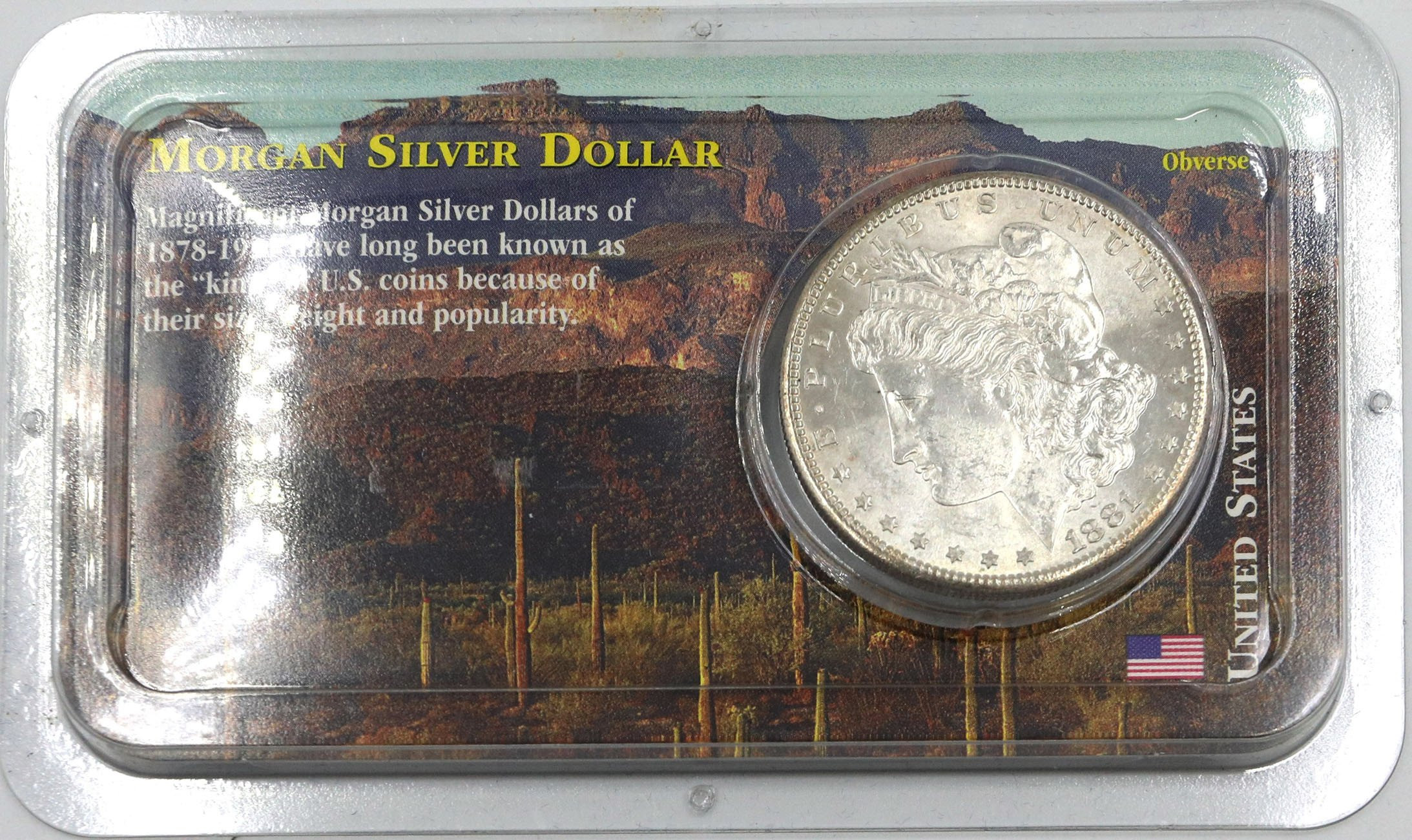 USA. 1 dolar Morgan 1881, San Francisco  