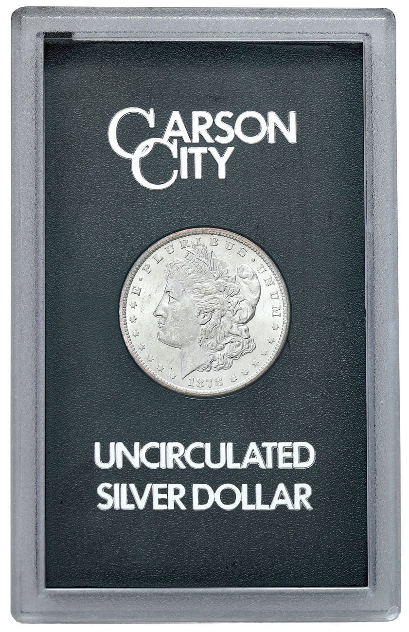 USA. 1 dolar 1878 CC, Carson City – PIĘKNY