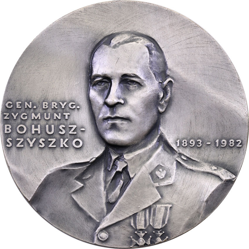 Polska. Medal 1990 MW Zygmunt Bohuszyszko, SREBRO - Mennica Warszawa