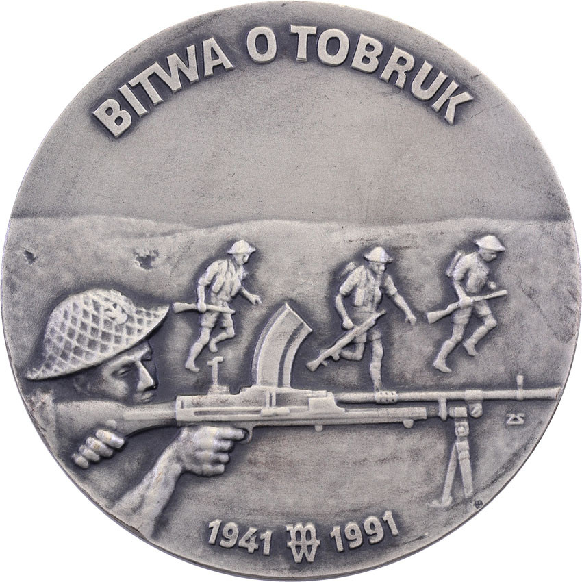 Polska. Medal 1991 MW Stanisław Kopański, SREBRO - Mennica Warszawa
