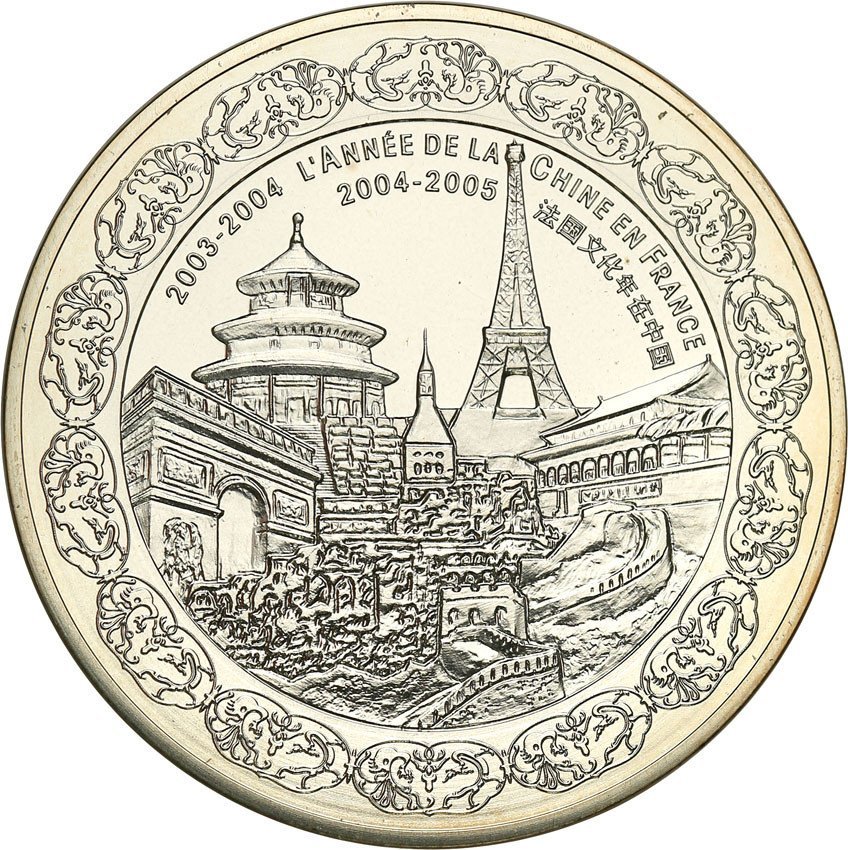 Francja. 1/4 Euro 2004 Francusko Chiński Rok Kultury