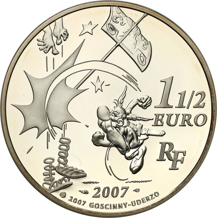Francja. 1.5 Euro 2007 Asterix – Magiczny eliksir