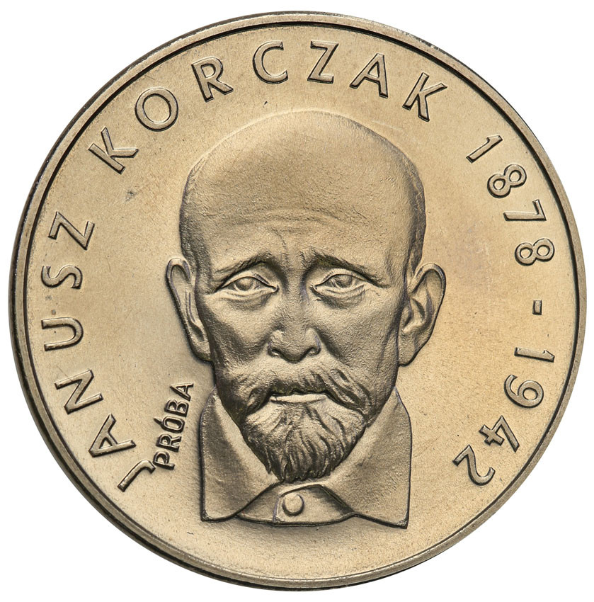 PRL. PRÓBA Nikiel 100 złotych 1978 Korczak