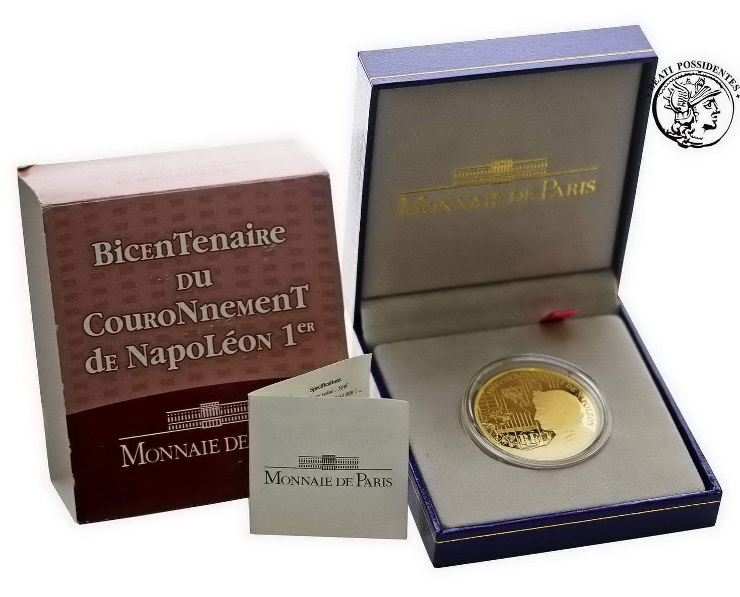 Francja 50 Euro Koronacja Napoleona 2004 (1 uncja złota)