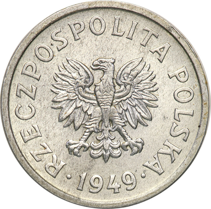 PRL. PRÓBA aluminium 20 groszy 1949
