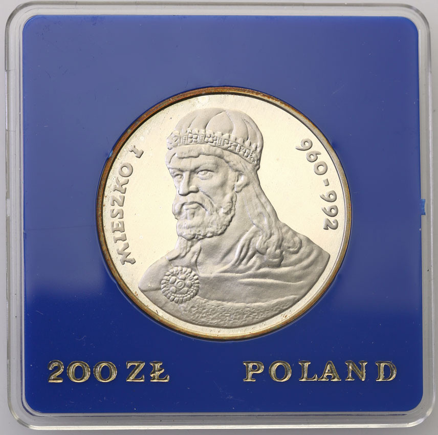 PRL. 200 złotych 1979 Mieszko I, popiersie