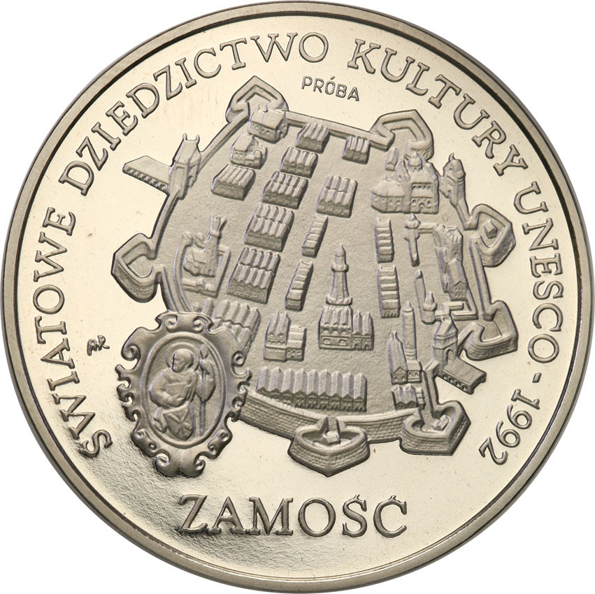 III RP. PRÓBA Nikiel 300.000 złotych 1993 Zamość