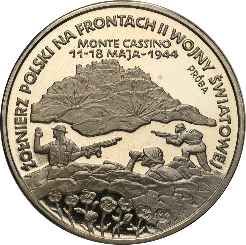 III RP. PRÓBA Nikiel 200.000 złotych 1994 Monte Casino