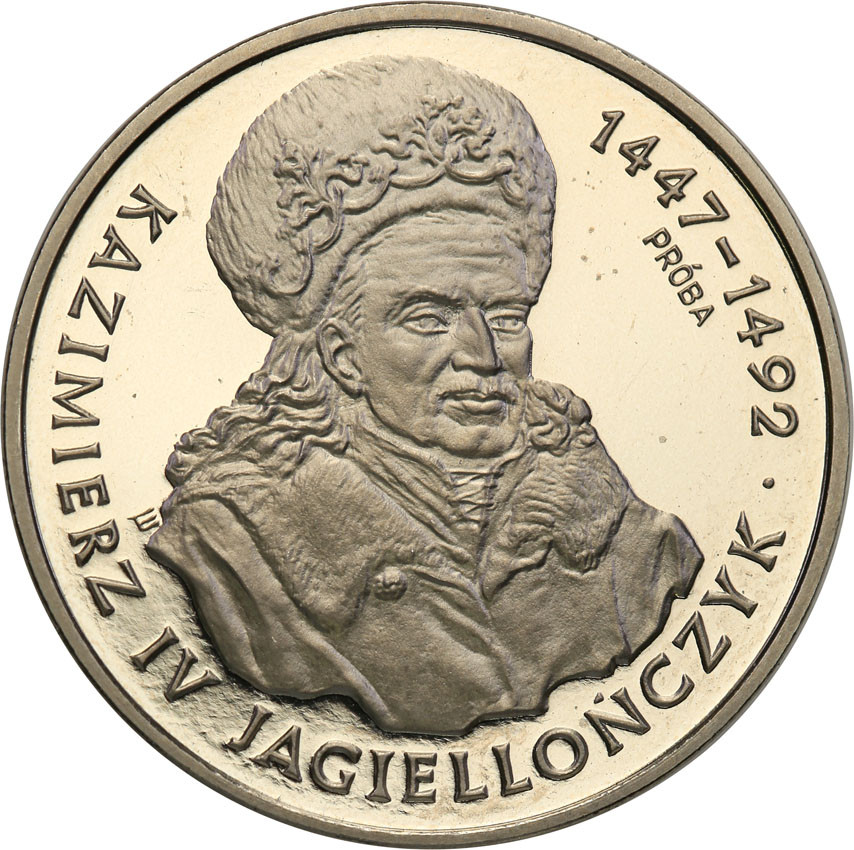 III RP. PRÓBA Nikiel 200.000 złotych 1993 Kazimierz Jagiellończyk