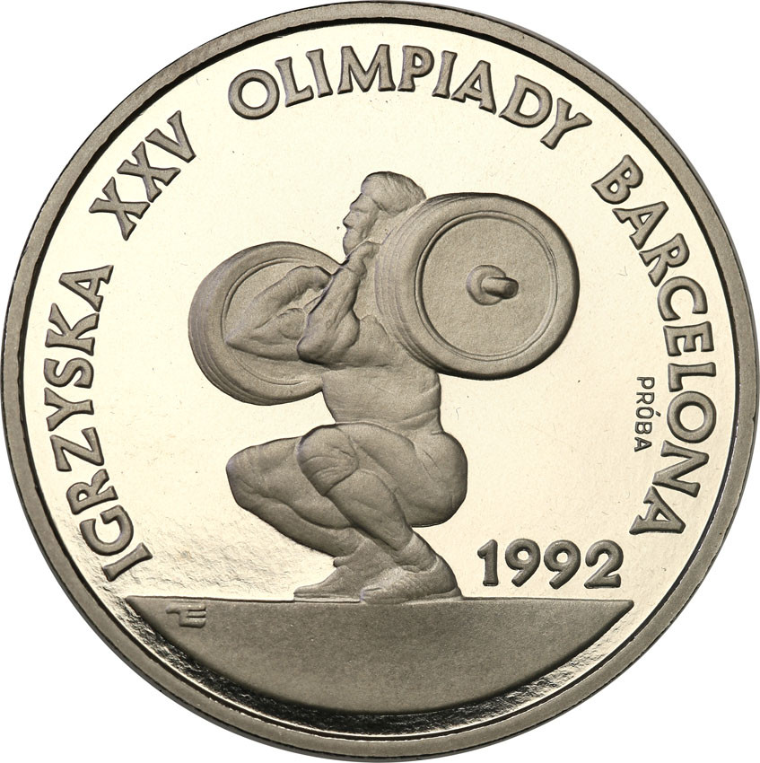III RP. PRÓBA Nikiel 200.000 złotych 1991 Igrzyska XXV Olimpiady - Barcelona
