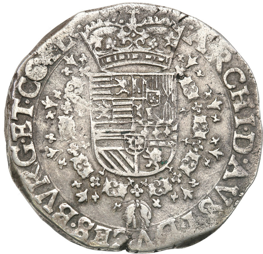 Niderlandy. Albert i Izabela (1598-1621). Patagon b.d., Bruksela