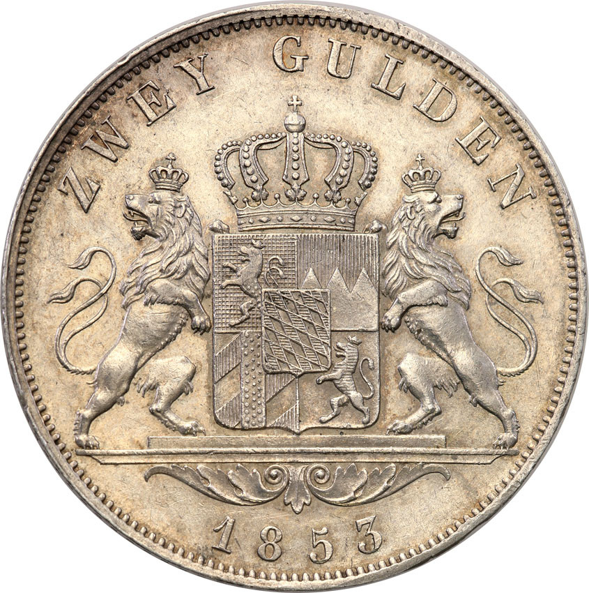 Niemcy, Bawaria. Maksymilian II. Talar 1853