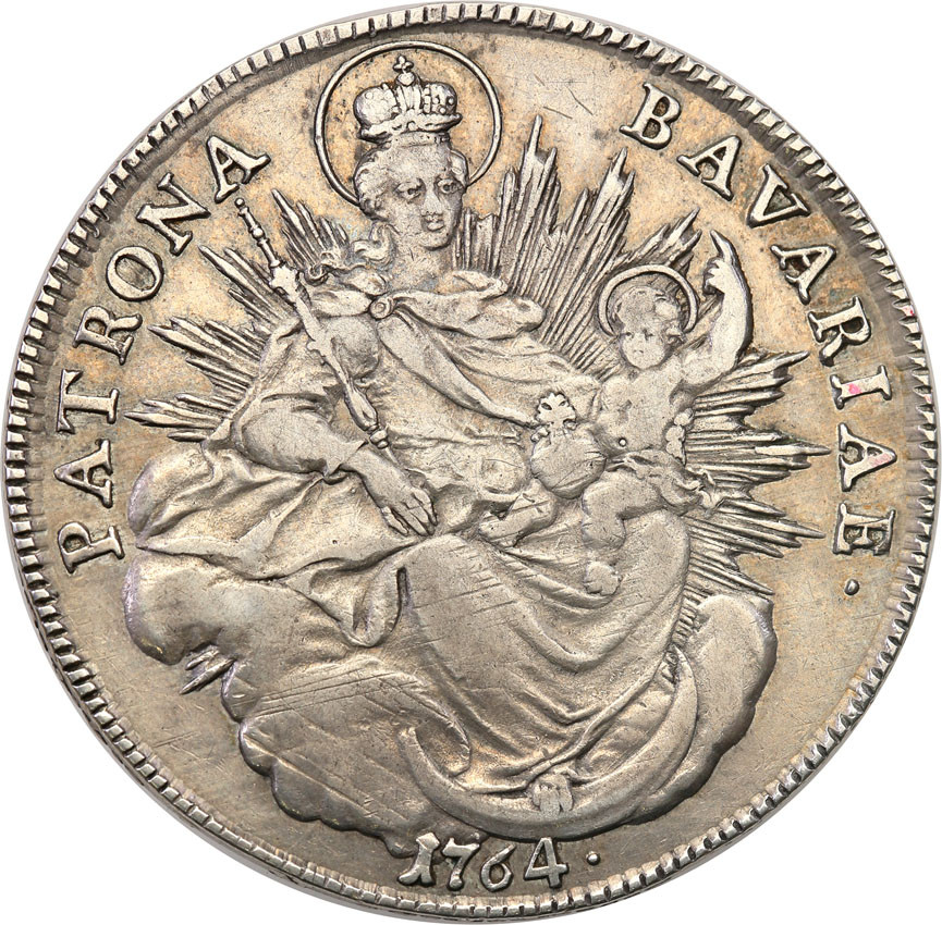 Niemcy, Bawaria. Maksymilian III Józef. Madonnentaler 1764
