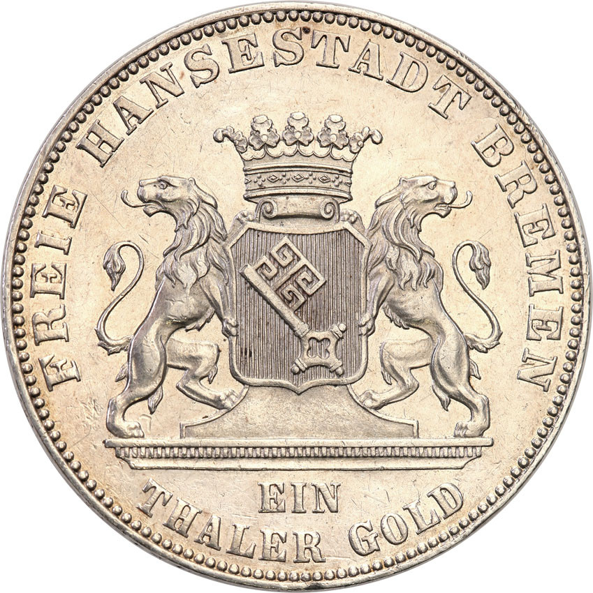 Niemcy, Brema. Talar 1863