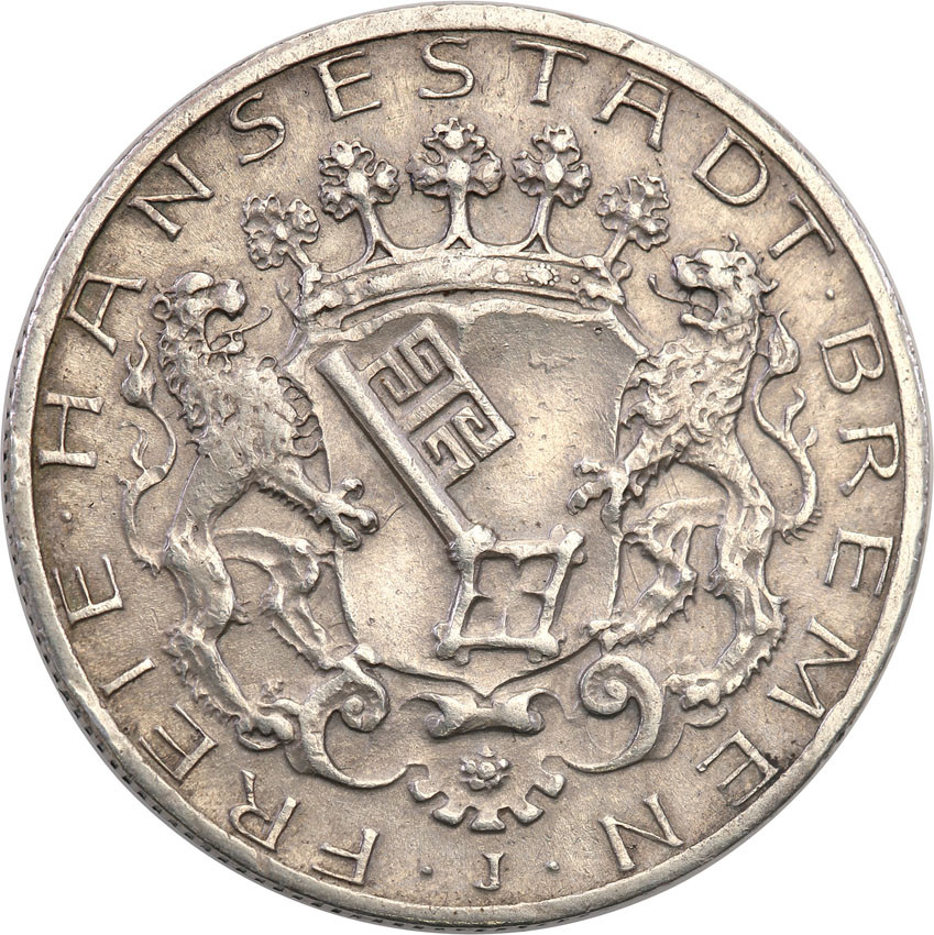 Niemcy, Brema. 2 marki 1904 J, Hamburg