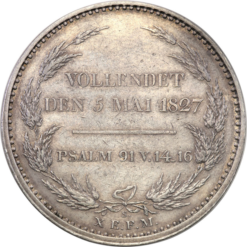 Niemcy, Saksonia. Fryderyk August I. Talar pośmiertny 1827, Drezno