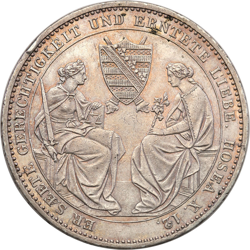 Niemcy, Saksonia. Fryderyk August II. Talar pośmiertny 1854 , Drezno