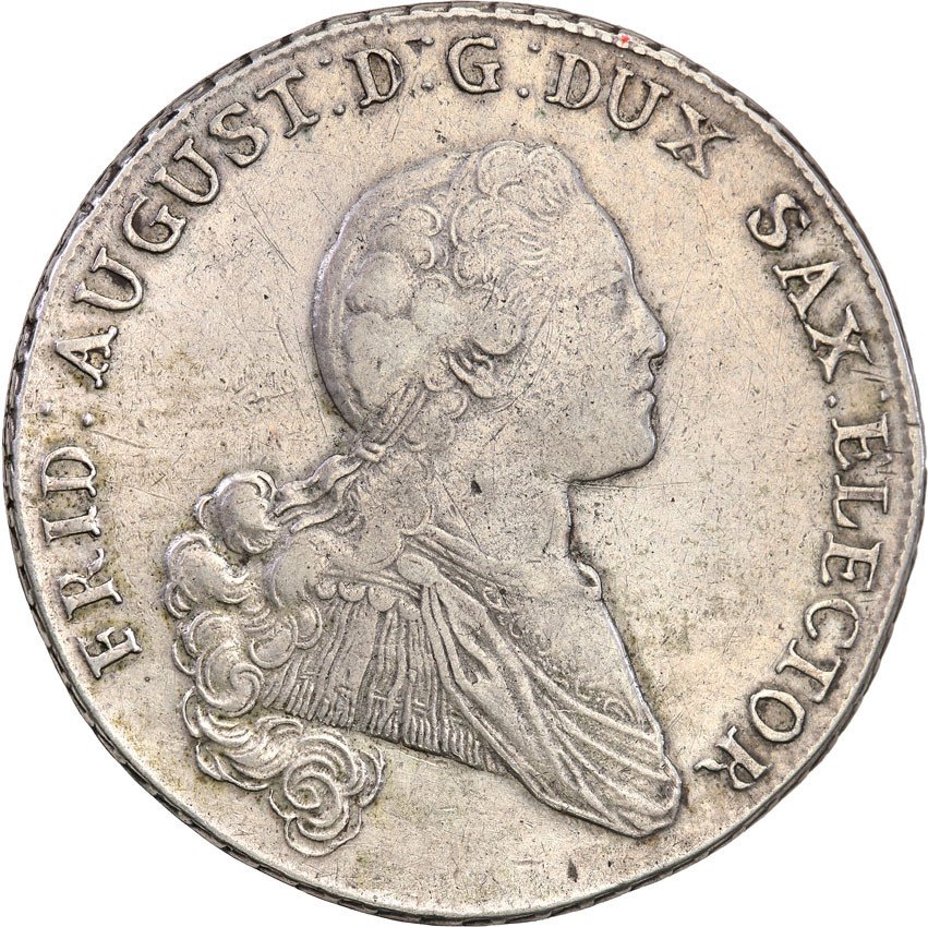 Niemcy, Saksonia. Fryderyk August III. Talar 1766 EDC, Drezno