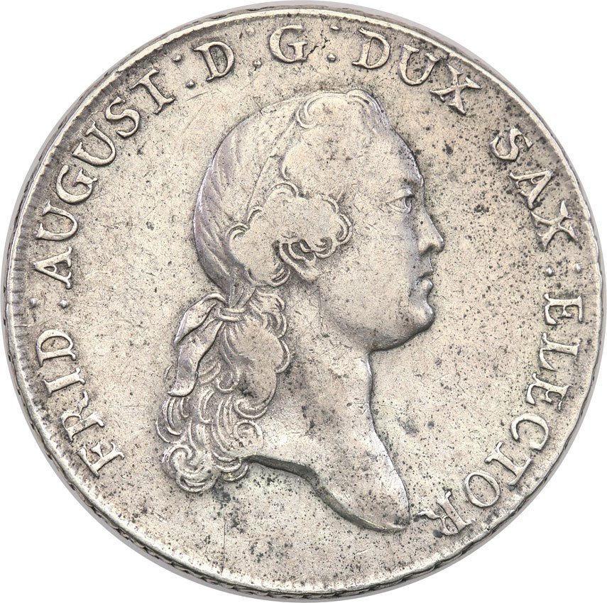Niemcy, Saksonia. Fryderyk August III. Talar 1770 EDC, Drezno