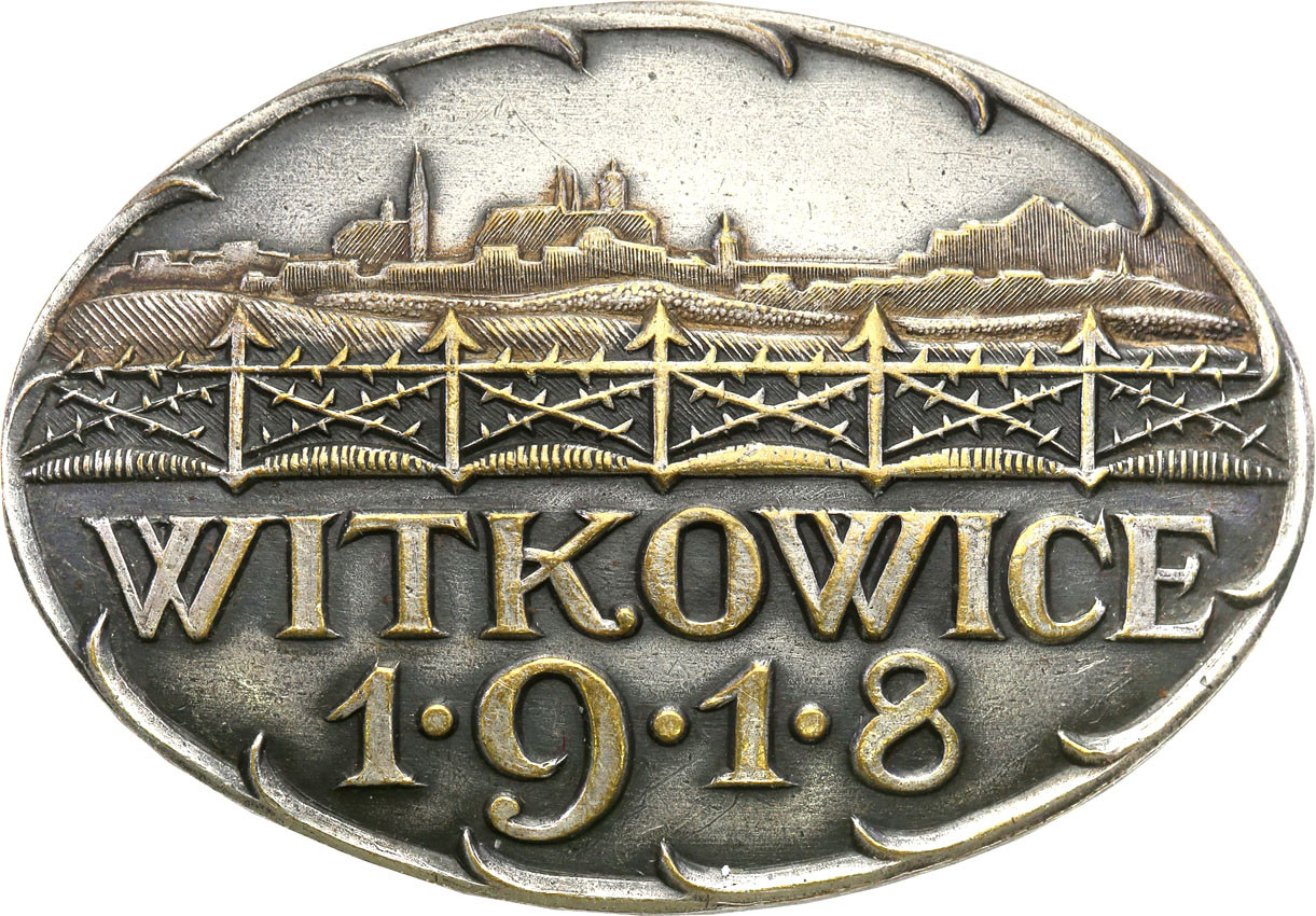 II RP. Odznaka pamiątkowa Witkowice 1918