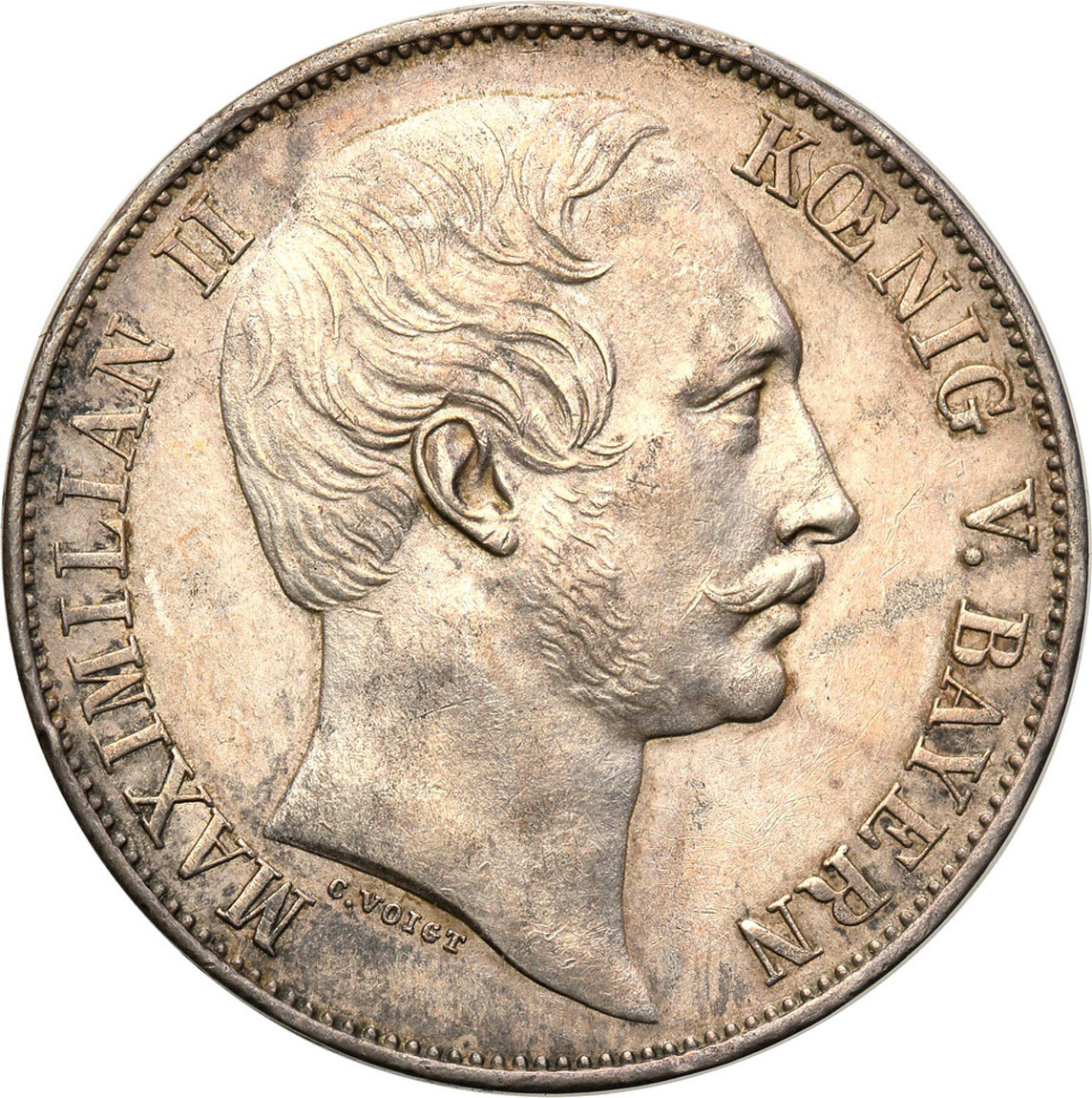 Niemcy, Bawaria. Maksymilian II Józef. Talar 1863